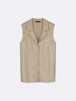 LIN pellavatoppi - beige