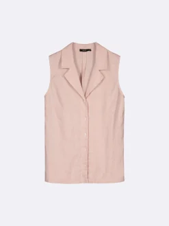 LIN pellavatoppi - vaaleanpunainen