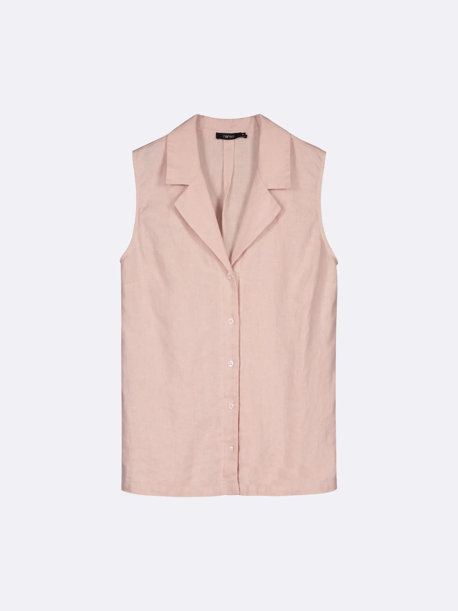 LIN pellavatoppi - vaaleanpunainen