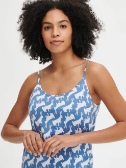 LOIKKA toppi - sininen