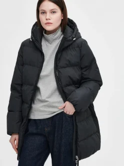 LUMI lyhyt toppatakki - musta