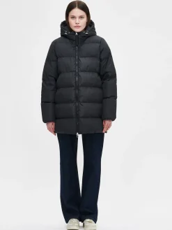 LUMI lyhyt toppatakki - musta