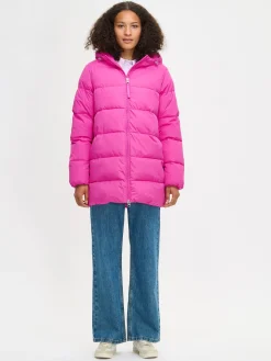 LUMI lyhyt toppatakki - pinkki