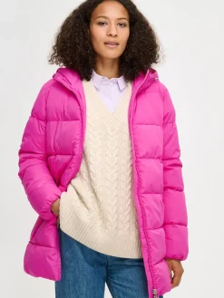 LUMI lyhyt toppatakki - pinkki