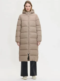 LUMI pitkä toppatakki - beige