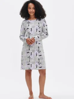 LUNA lyhyt yöpaita - vihreä