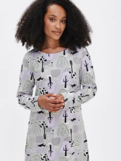 LUNA lyhyt yöpaita - vihreä