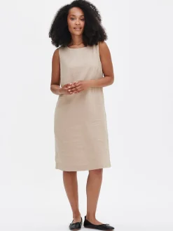 LUOTO pellavamekko - beige