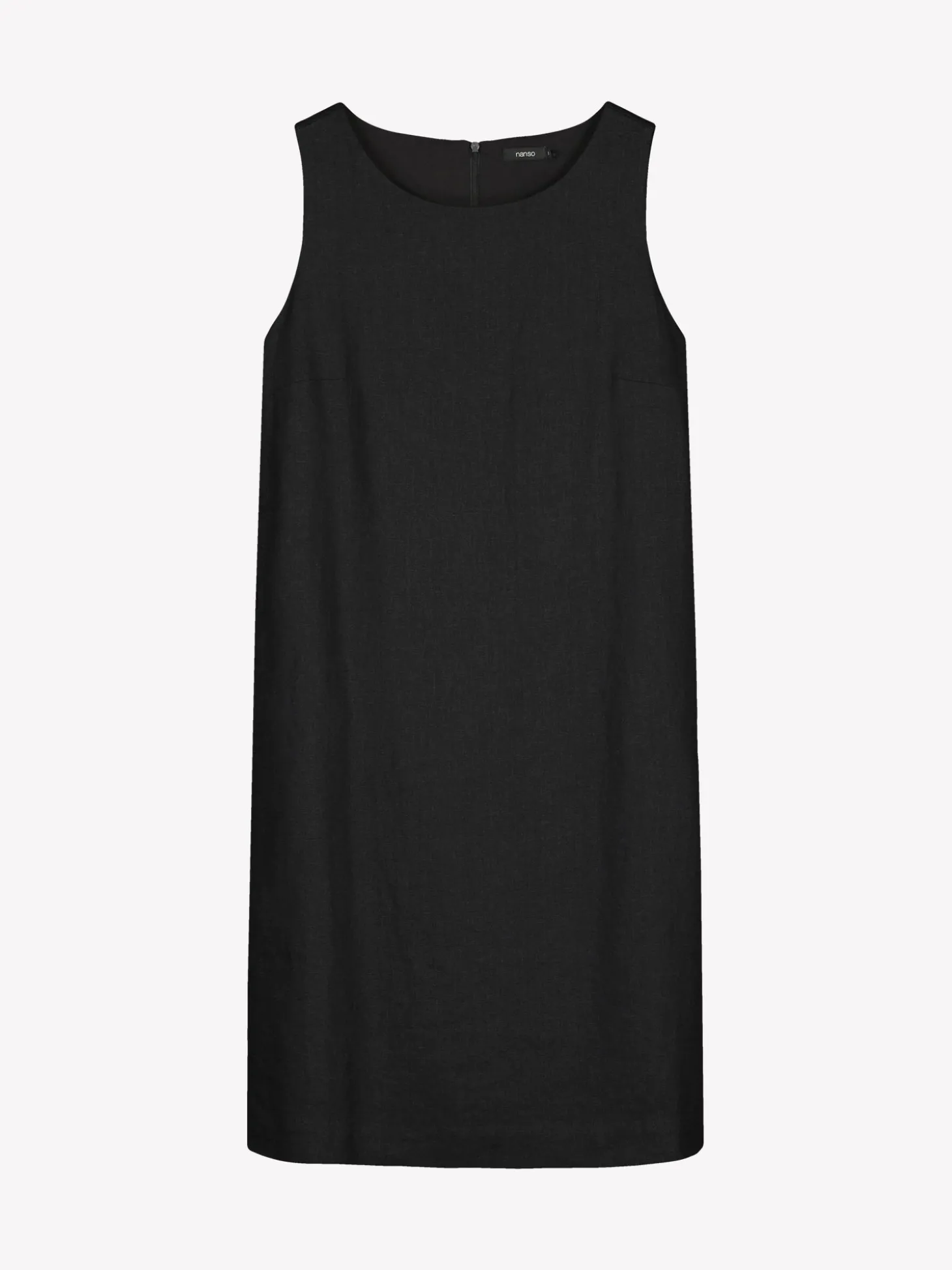 LUOTO pellavamekko - musta