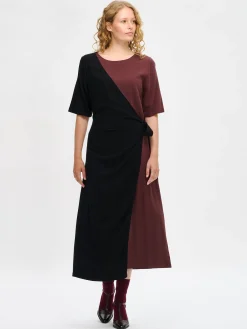 LYYRA mekko - tummanruskea