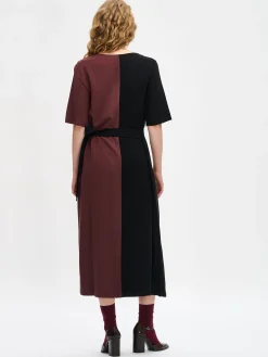 LYYRA mekko - tummanruskea