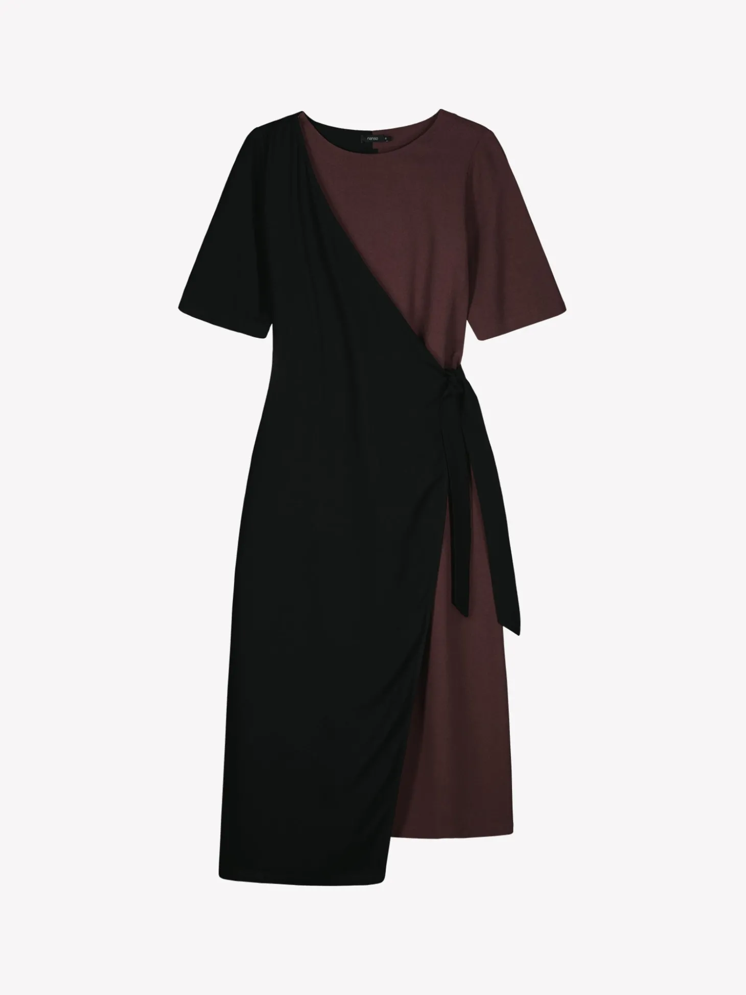 LYYRA mekko - tummanruskea