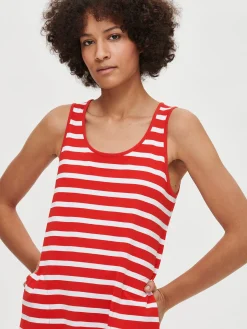 MAININKI hihaton yöpaita - punainen