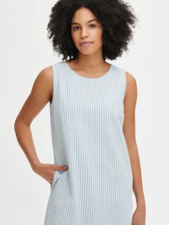 MAREA lyhyt kangasmekko - vaaleansininen