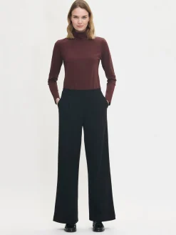 MARI poolo - tummanruskea