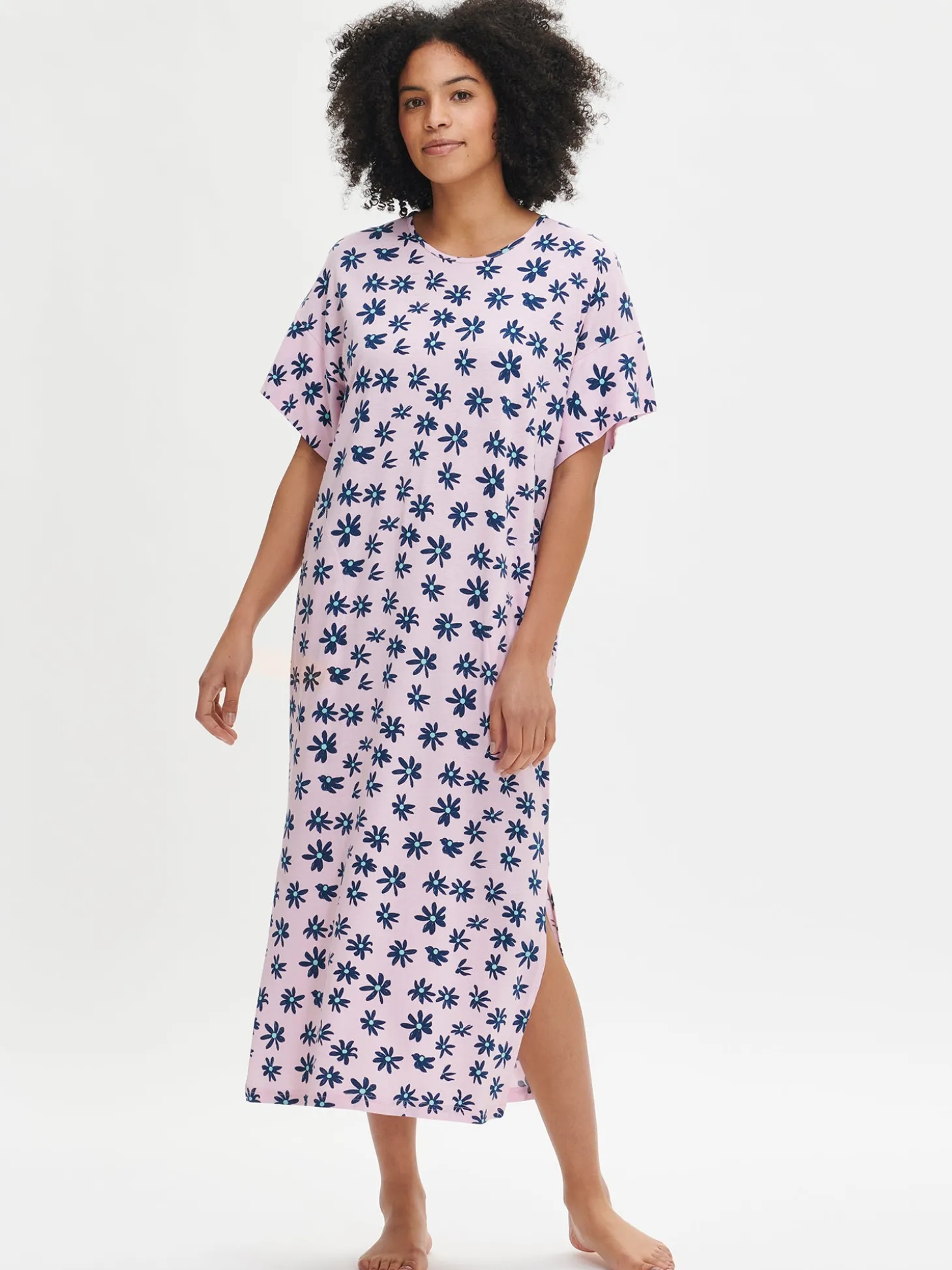 MARKETTA kaftaani - vaaleanpunainen