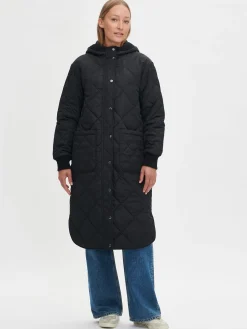 MAXI HOOD tikkitakki - musta