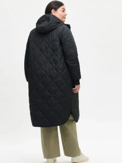 MAXI HOOD tikkitakki - musta