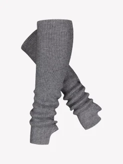 MERINA säärystimet - meleerattu harmaa