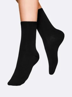 MERINO WOOL nilkkasukat - musta