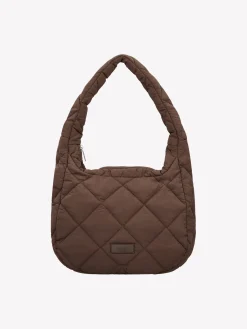 MIDI VANU olkalaukku - tummanruskea