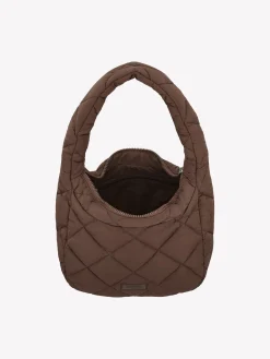 MIDI VANU olkalaukku - tummanruskea