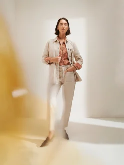 MIMI housut - luonnonvalkoinen