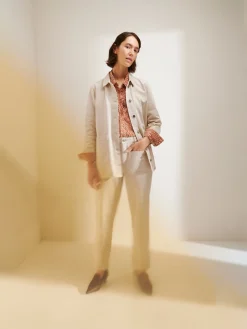 MIMI housut - luonnonvalkoinen