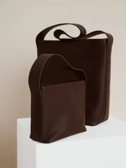 MINI OLKA laukku - tummanruskea