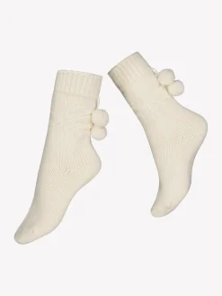 MIRIAM WOOL nilkkasukat - luonnonvalkoiset