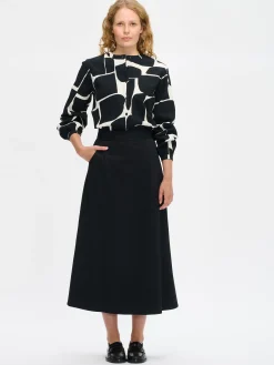 MUURI paitapusero - mustavalkoinen