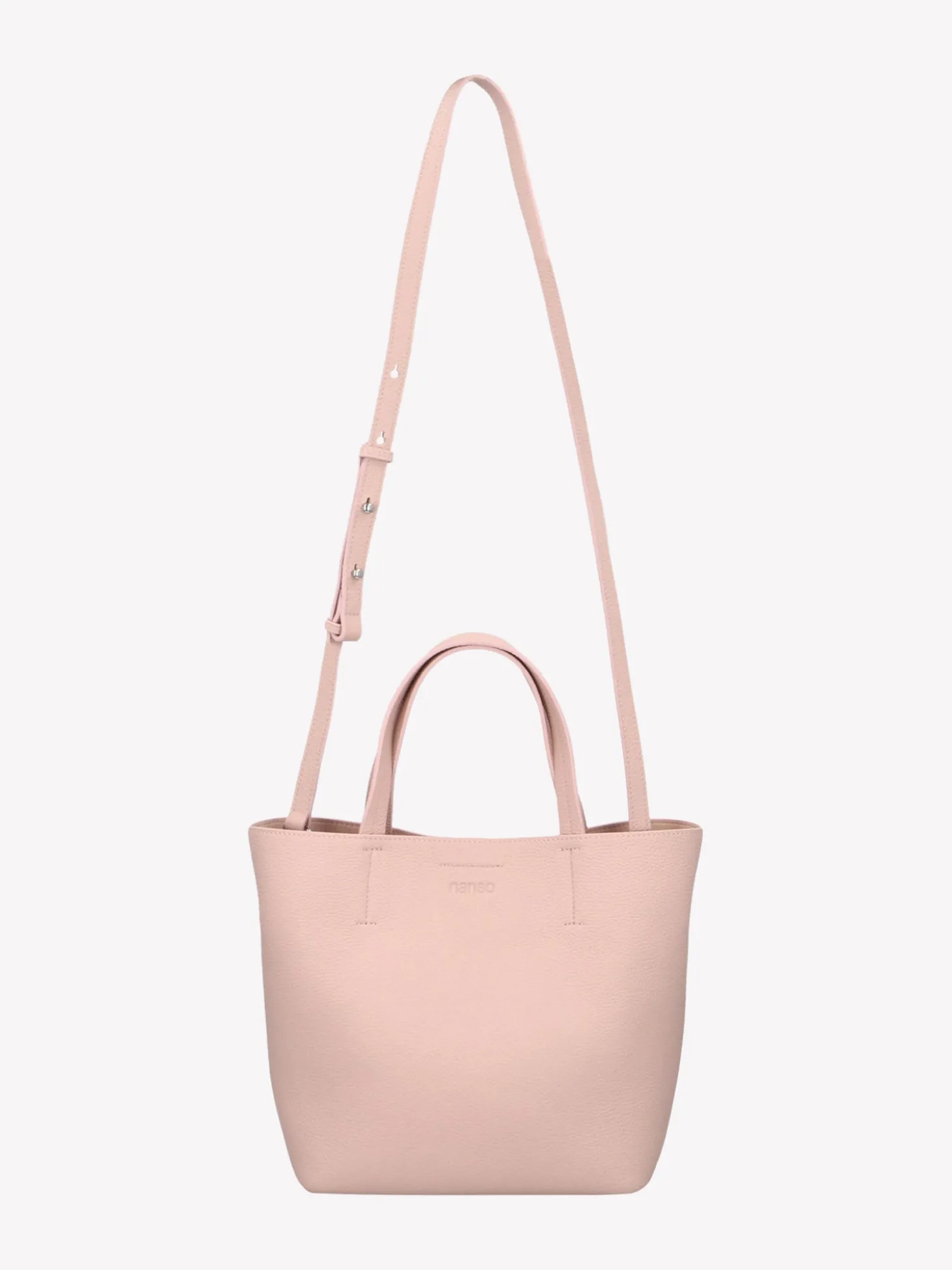 NARU TOTE nahkalaukku - vaaleanpunainen