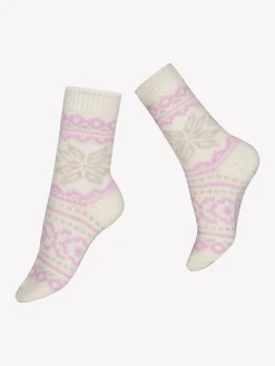 NOVA ALPACA nilkkasukat - luonnonvalkoinen