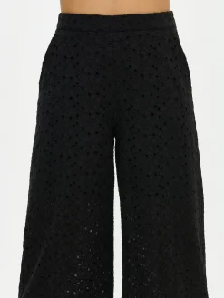 NUPPU housut - musta