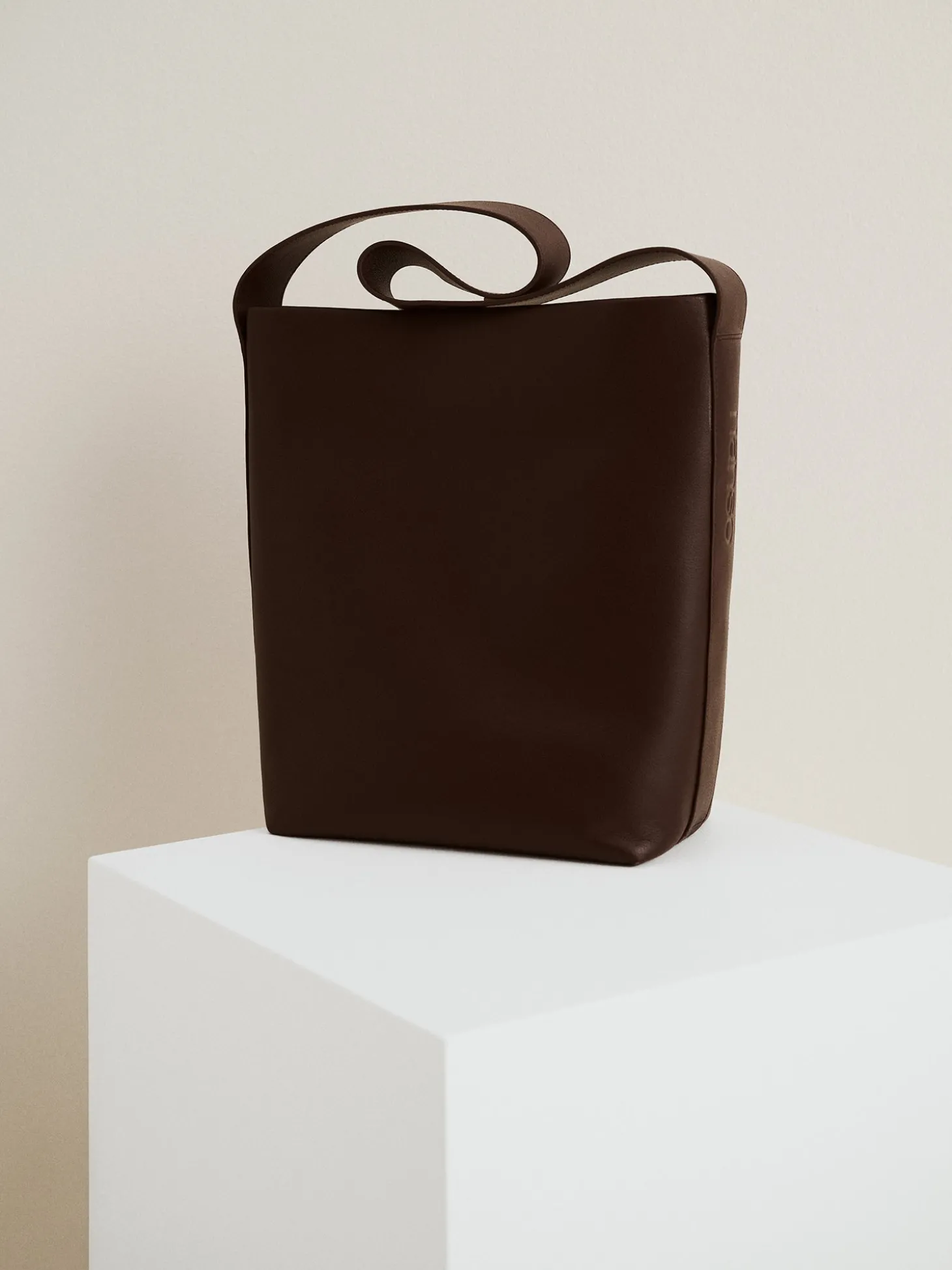 OLKA laukku - tummanruskea