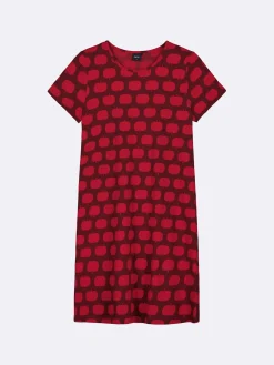 OMPPU lyhyt yöpaita - punainen