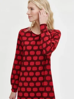 OMPPU lyhyt yöpaita - punainen