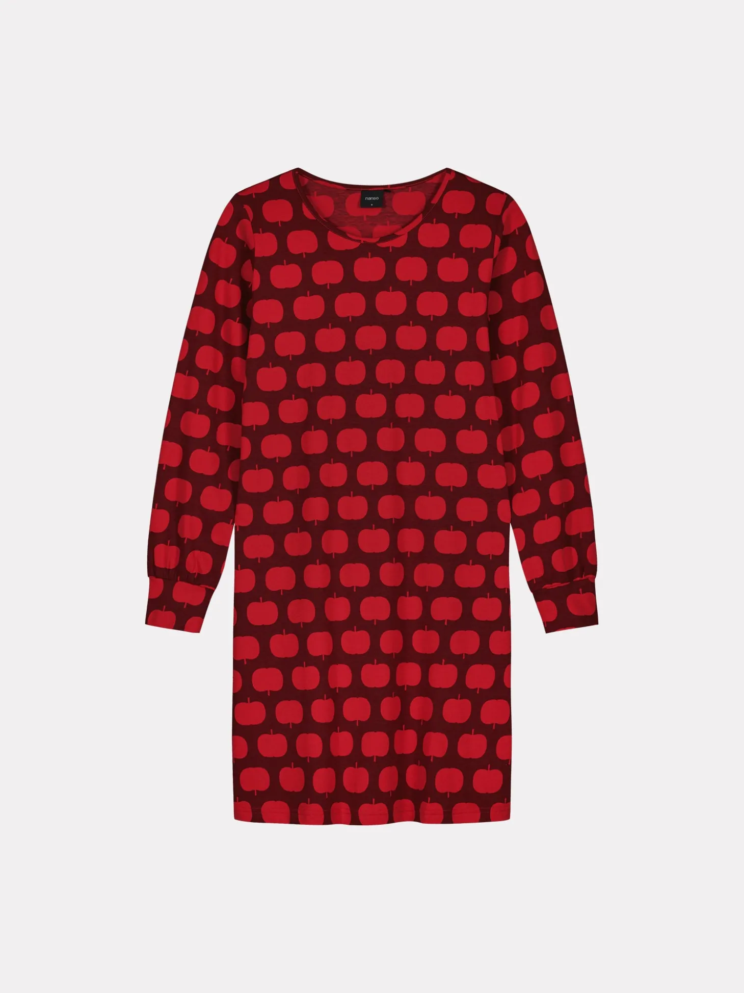 OMPPU lyhyt yöpaita - punainen