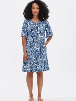 OODI lyhyt yöpaita - sininen