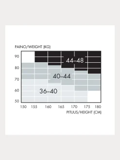OPAQUE 60 den sukkahousut, 2 paria - musta