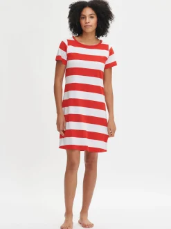 PALKKI lyhyt yöpaita - punainen