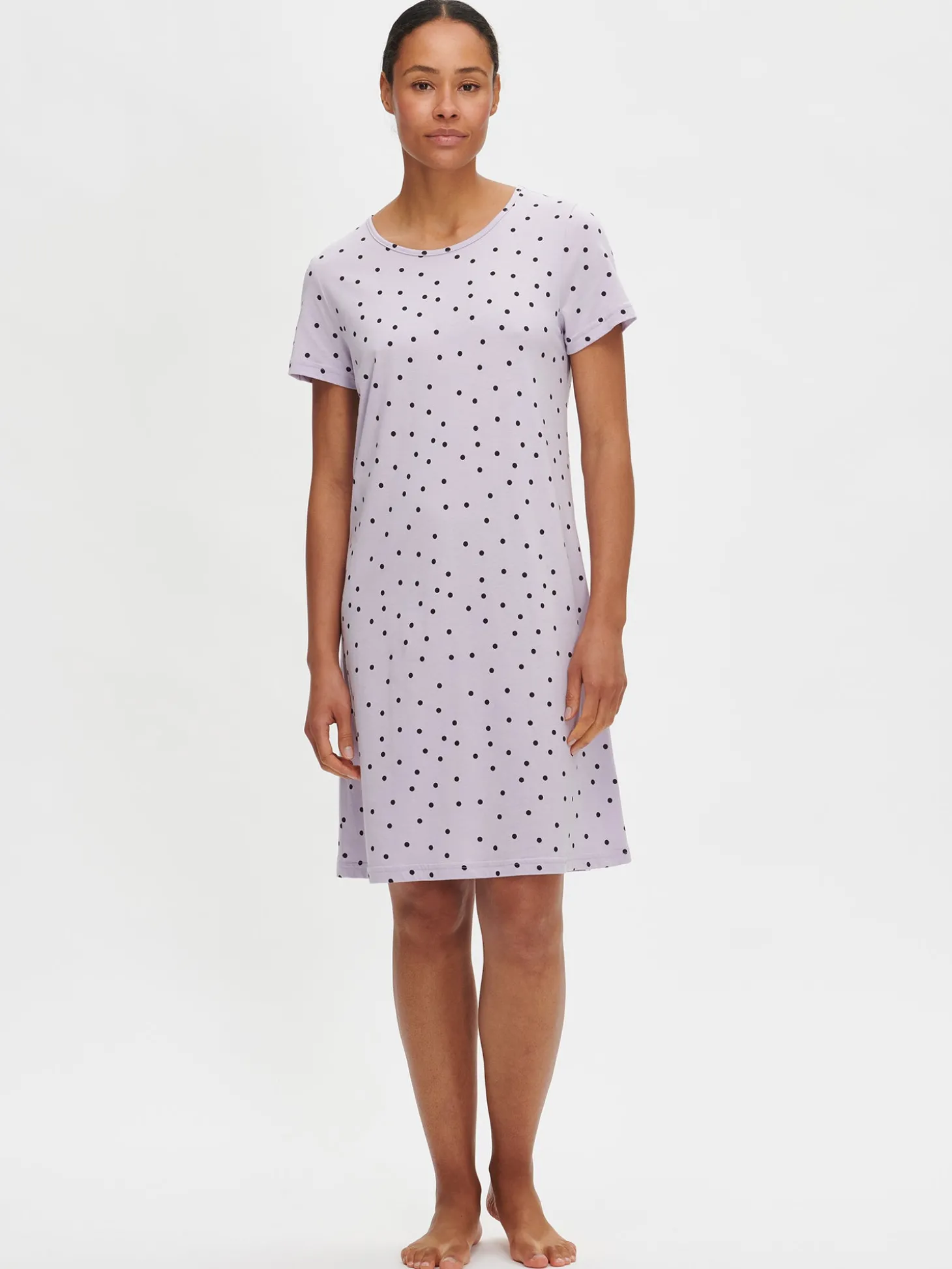 PALLO lyhyt yöpaita - violetti