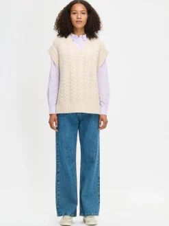 PALMIKKO neuleliivi - beige