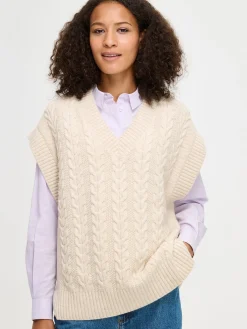 PALMIKKO neuleliivi - beige