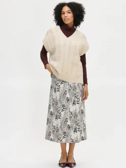 PALMIKKO neuleliivi - beige