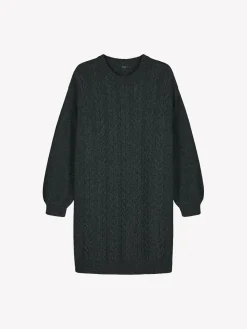 PALMIKKO neulemekko - tummanharmaa