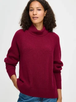 PAMELA neulepusero - viininpunainen