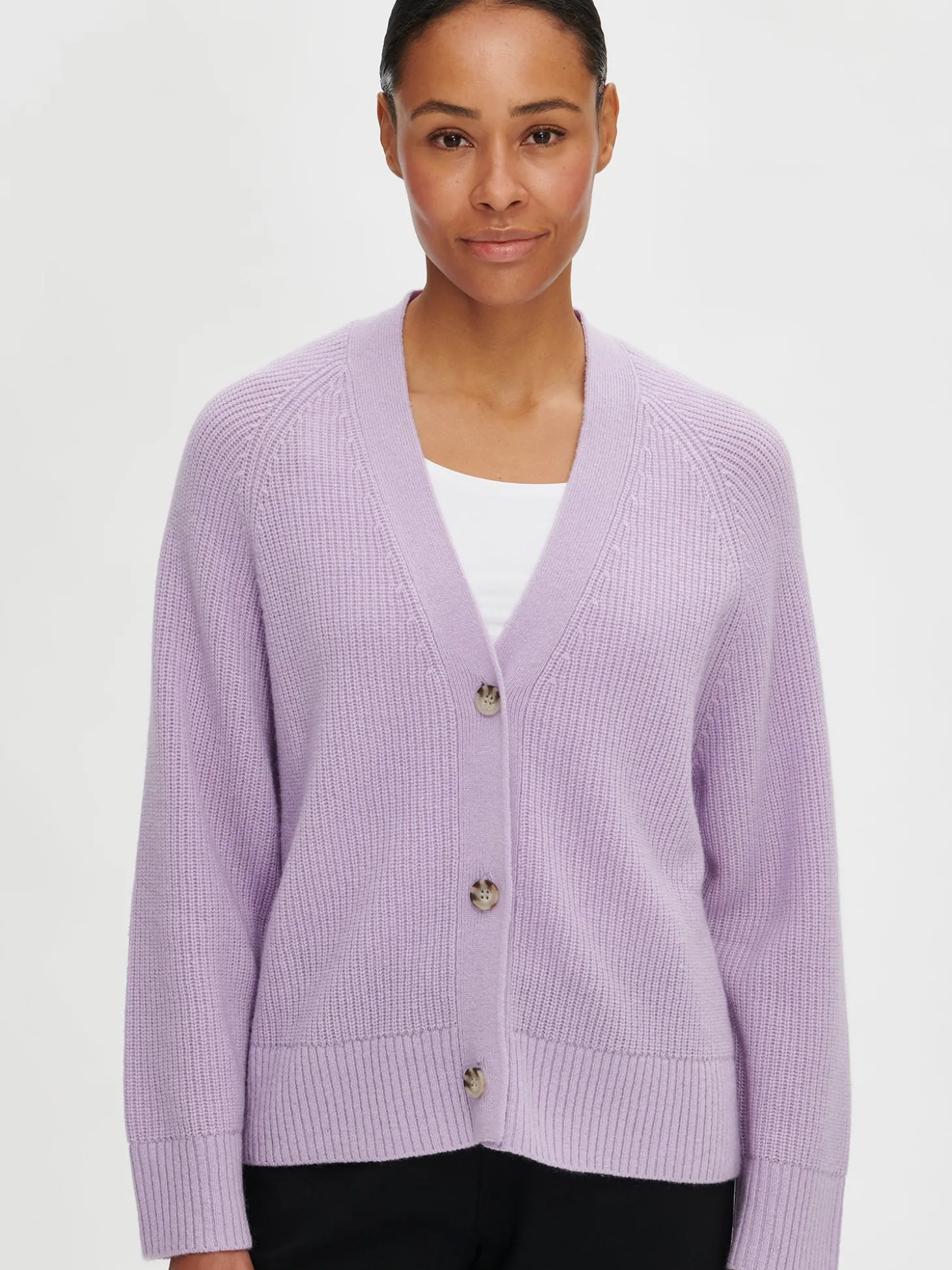 PAMELA neuletakki - lila