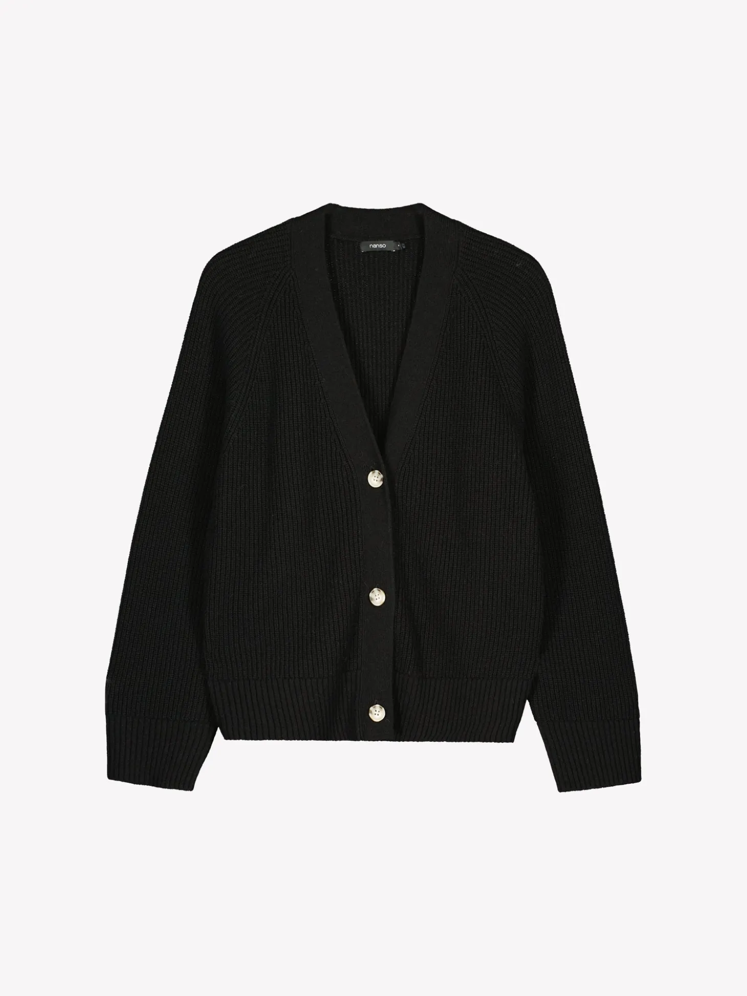 PAMELA neuletakki - musta