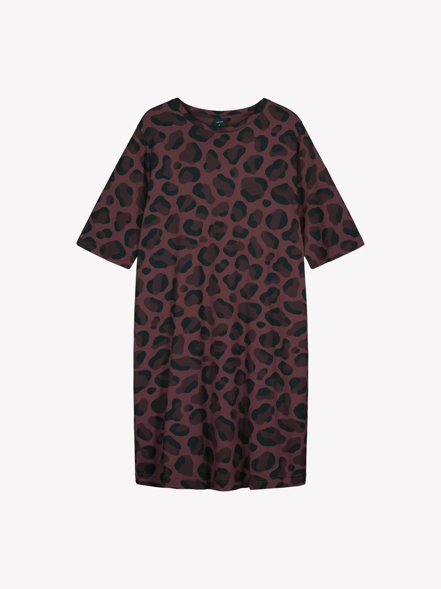 PANTTERI lyhyt yöpaita - ruskea